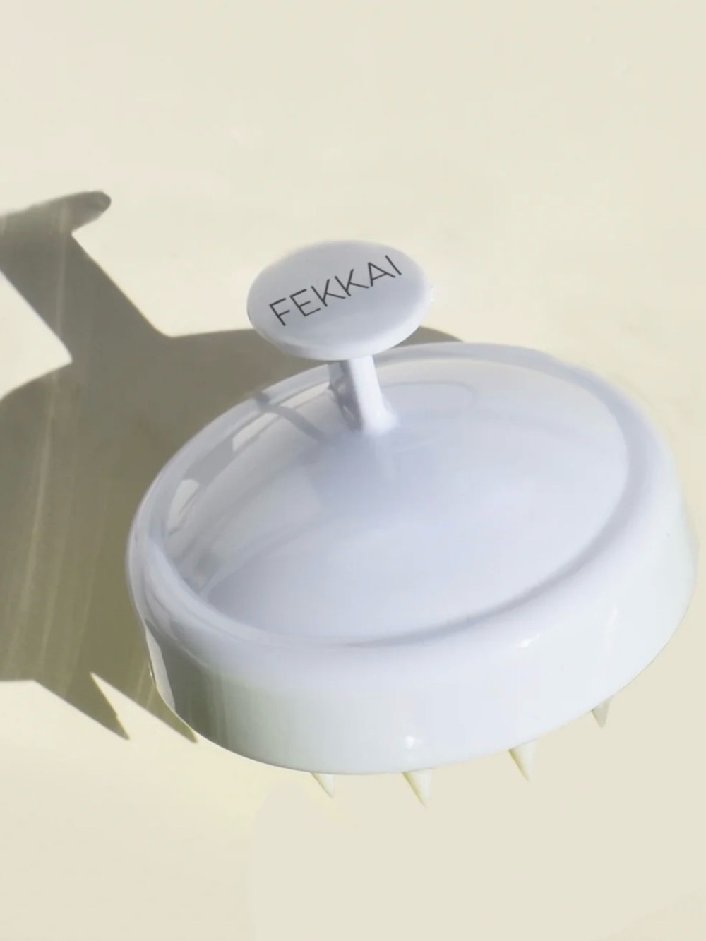 FEKKAI White Scalp Massager Brush